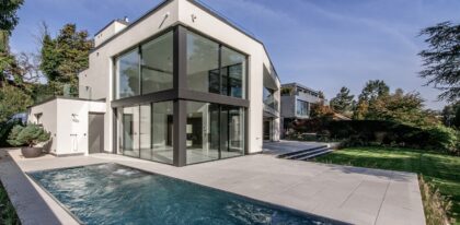 KNX Steuerung und Visualisierung für die neu erbaute Villa S5 in Hurden