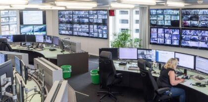 Videoüberwachung für die Zentrale Parking & Zutritt am Flughafen Zürich